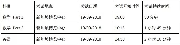报考新加坡AEIS考试,新加坡AEIS考试培训中心,AEIS考试