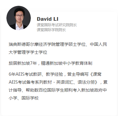 实现新加坡政府中小学梦的最后一道助力，就在AEIS暑期冲刺集训营！